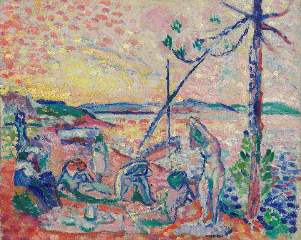 Henri Matisse, Luxe, calme et volupté (étude), 1904